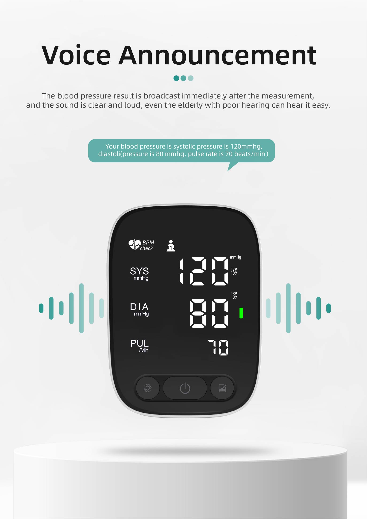 Y02(AES-U382) blood pressure monitor