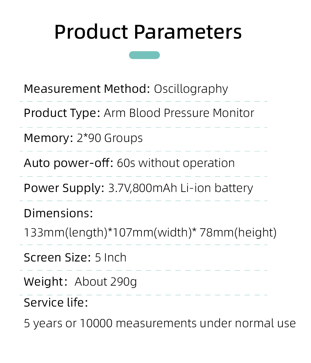 AES-U572 blood pressure monitor