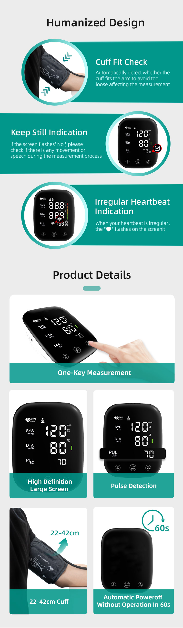 AES-U532 blood pressure monitor